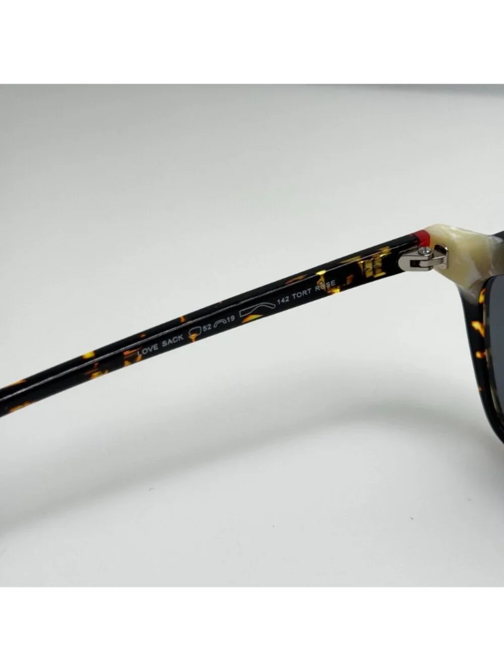 NW 77TH USA Love Sack Tort Rose Eyeglasses Eye Glasses Frames 52-19-142